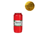 Wkład olejowy do zniczy Memoria WO7c czerwony na sztuki