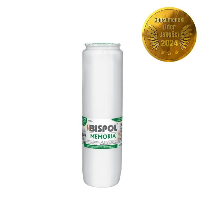 Wkład olejowy do zniczy Memoria WO6 biały na sztuki