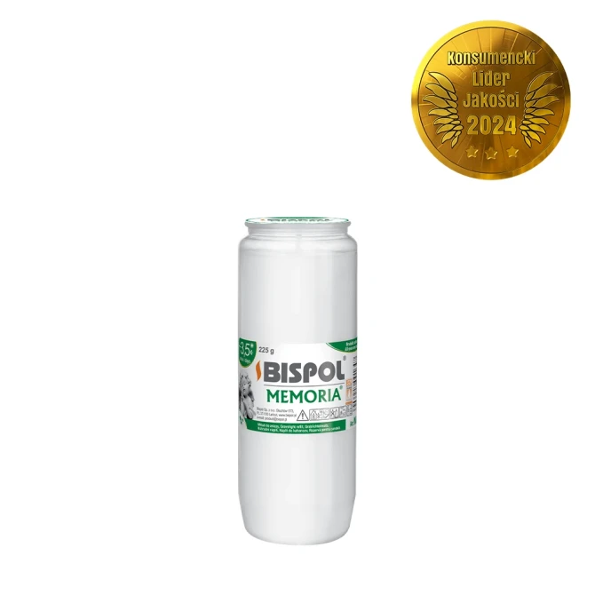 Wkład olejowy do zniczy WO4 biały na sztuki