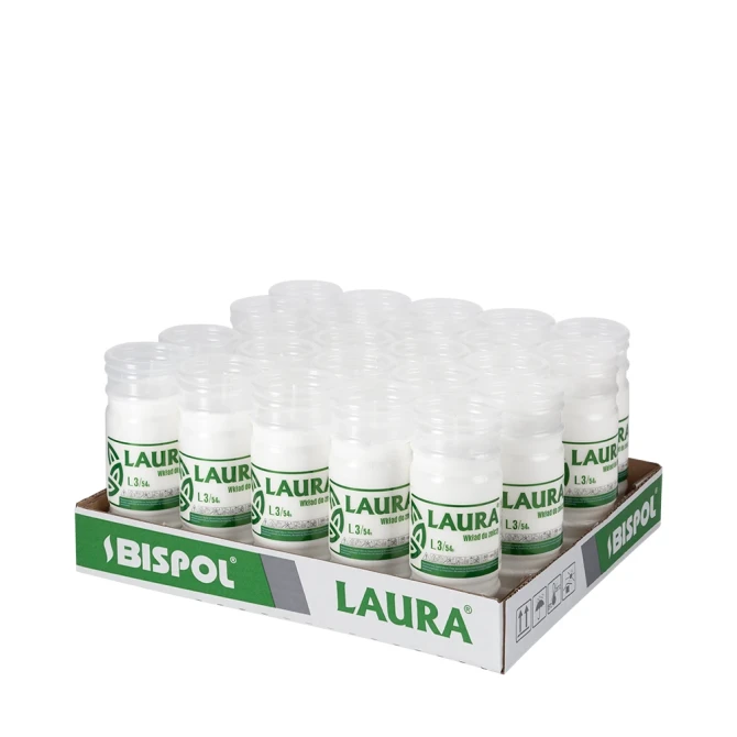 Taca Wkłady do zniczy  zalewane 24 szt. Laura L3
