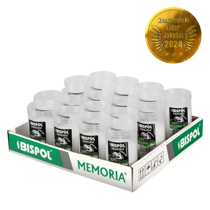 Taca Wkłady do zniczy parafinowe 20 szt. Memoria p120