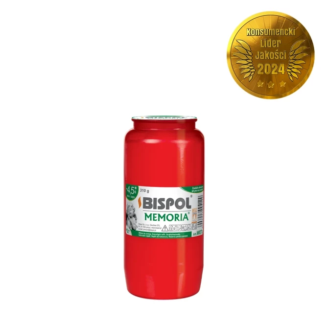 Taca Wkłady do zniczy olejowe 16 szt. Memoria WO7c czerwone