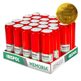 Taca Wkłady do zniczy olejowe 24 szt. Memoria WO6c czerwone