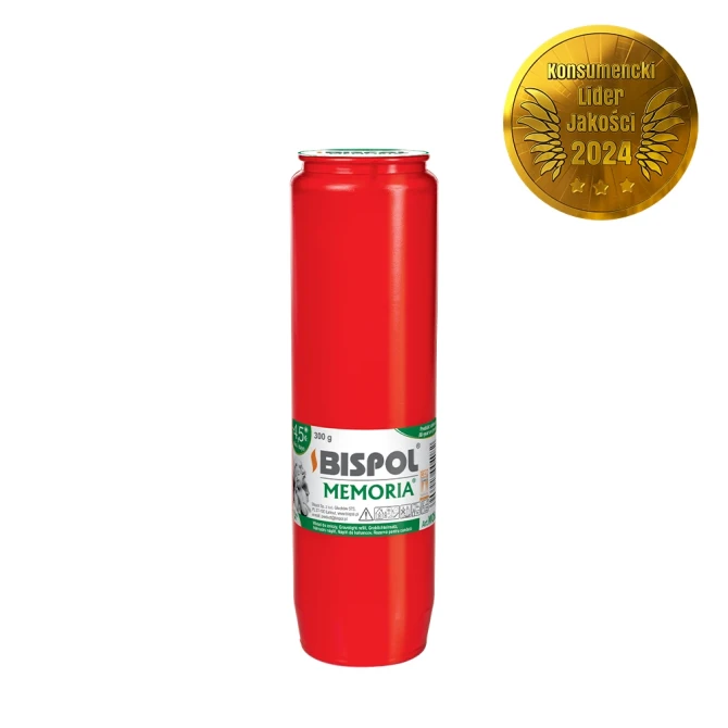 Taca Wkłady do zniczy olejowe 24 szt. Memoria WO6c czerwone