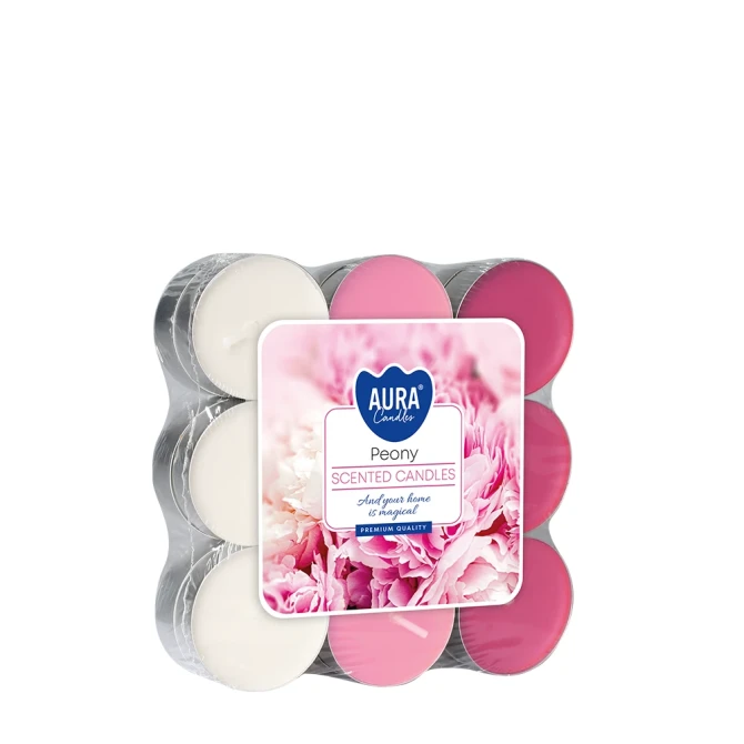 Podgrzewacze zapachowe 18 szt. Piwonia p15-18-157 Aura