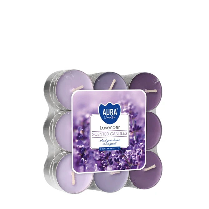 Podgrzewacze zapachowe 18 szt. Lawenda p15-18-79 Aura