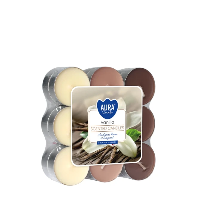Podgrzewacze zapachowe 18 szt. Wanilia p15-18-67 Aura