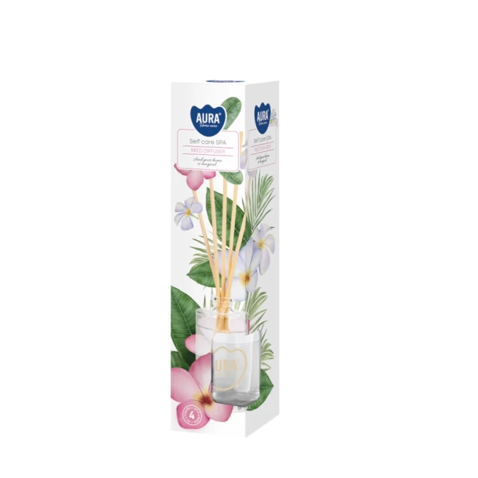 Dyfuzor zapachowy Self Care SPA dz45-363 Aura Home Care w eleganckim opakowaniu.