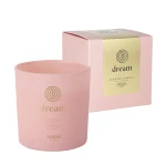 Świeca zapachowa w matowym szkle z dwoma knotami DREAM VC-003-391 Valpe