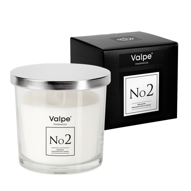 Stylowa świeca zapachowa No2 z dwoma knotami snp100-002 Valpe