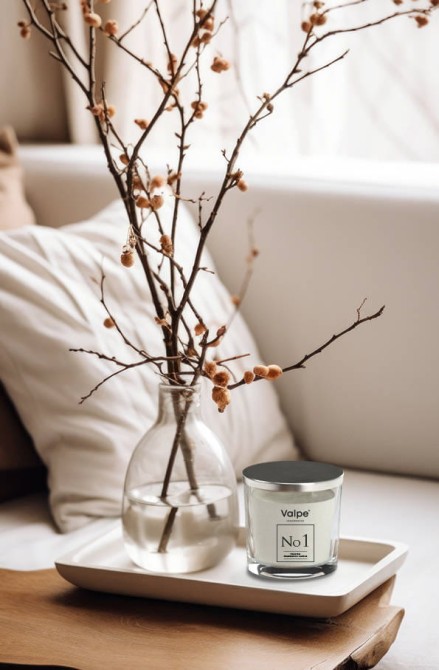 Stylowa świeca zapachowa No2 z dwoma knotami snp100-002 Valpe