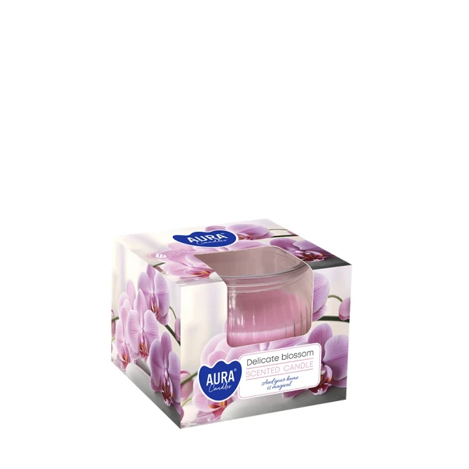 Świeca zapachowa Delikatne Kwiaty sn69-421 Aura