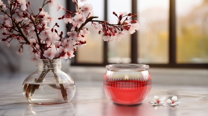 Świeca zapachowa Tajemniczy Ogród sn69-365 Aura