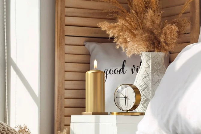 Świece wotywne czerwony metalik sw40/80-230 Aura