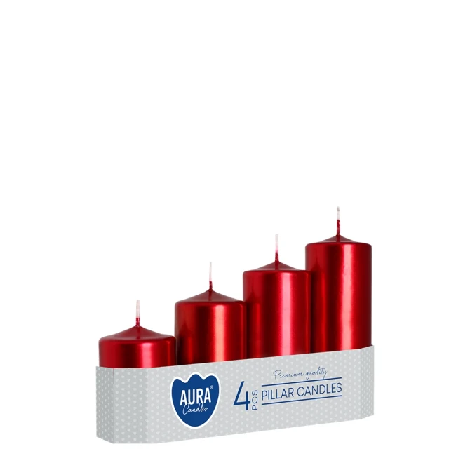 Walce stopniowane czerwony metalik sw50/4-230 Aura