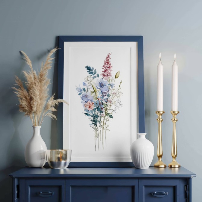 Świece stołowe stożkowe zestaw 10 szt. czerwony s30-030 Aura