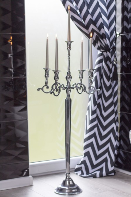 Świece stołowe stożkowe zestaw 10 szt. fioletowy s30-040 Aura