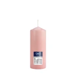 Świeca walec jasny róż sw60/150-038