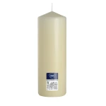 Świeca walec ecru  sw80/250-011