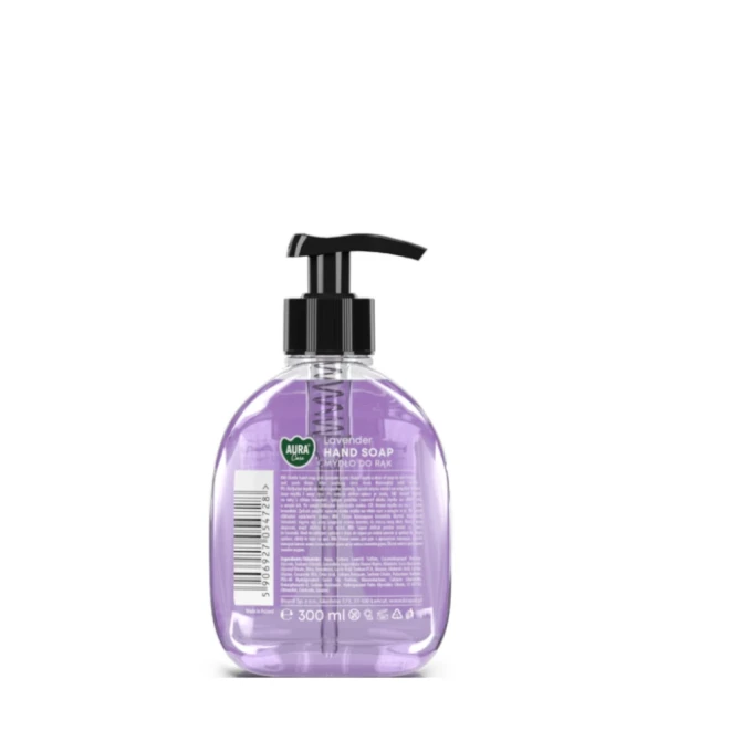 Mydło do rąk z dozownikiem 300 ml Lawenda AHS-001-002 Aura Care
