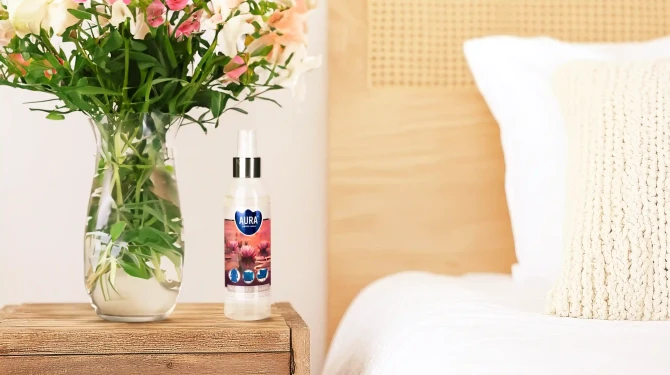 Mgiełka zapachowa do tekstyliów Lawenda - Szałwia AFS-001-504 Aura Home Care