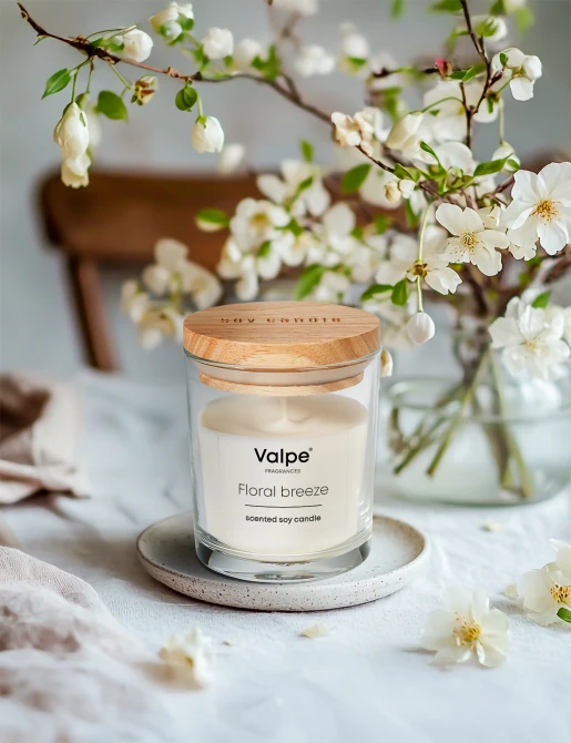 Sojowa świeca zapachowa VC-006-503 Słodka jeżyna Valpe