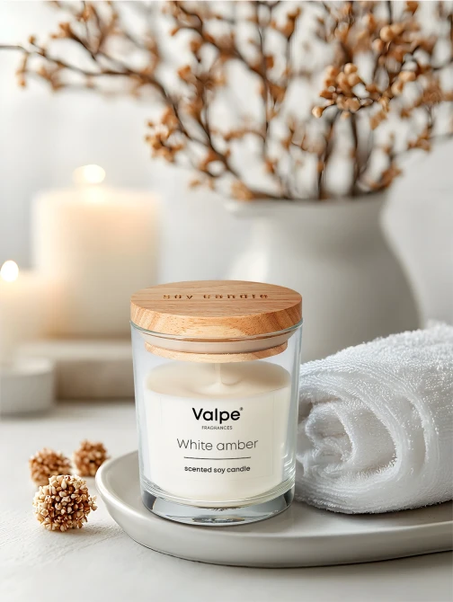 Sojowa świeca zapachowa VC-006-503 Słodka jeżyna Valpe