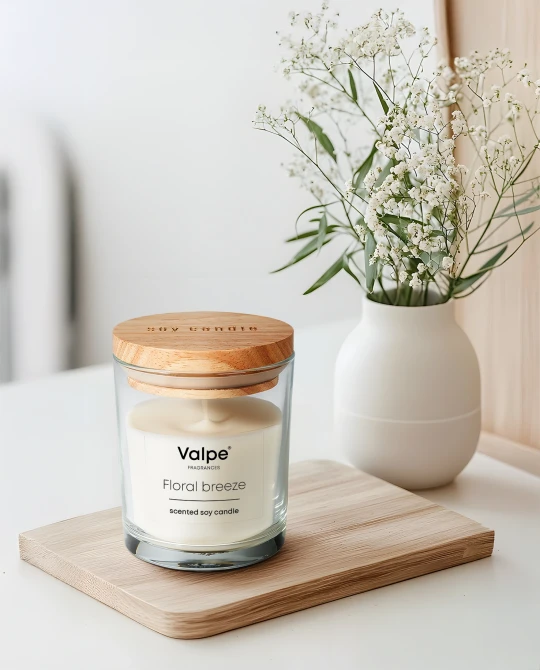 Sojowa świeca zapachowa VC-006-461 Kwiatowa bryza Valpe