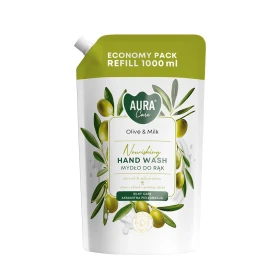 Mydło do rąk uzupełniające 1000 ml Oliwka i Mleko AHW-002-005 Aura Care