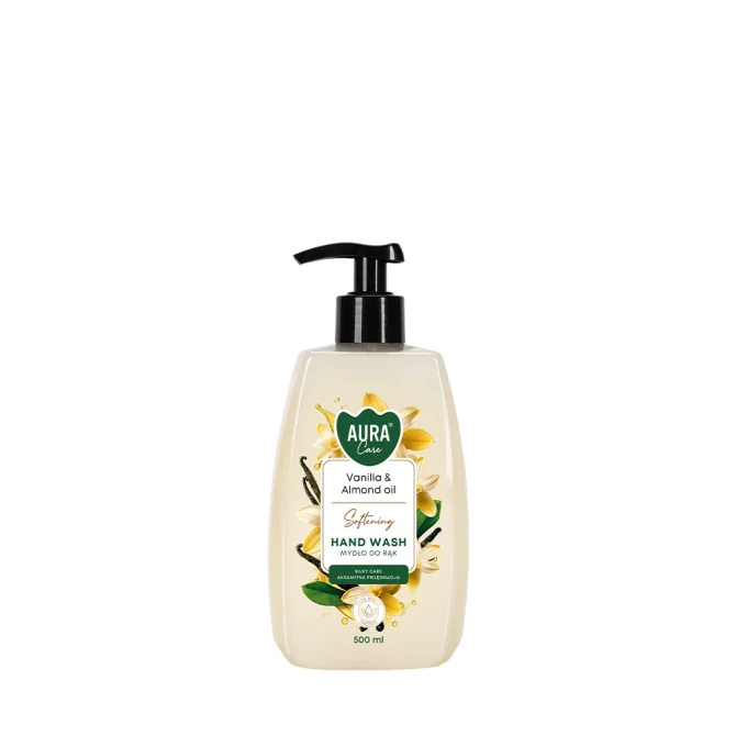 Mydło do rąk 500 ml Wanilia i Olejek migdałowy AHW-004-003 Aura Care