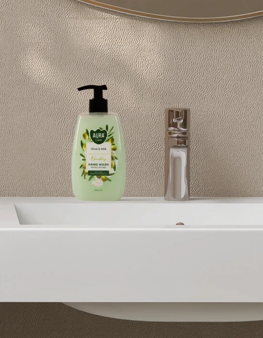 Mydło do rąk 500 ml Oliwka i Mleko AHW-004-005 Aura Care