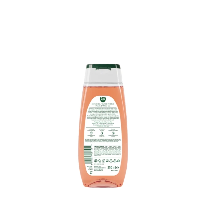 Żel pod prysznic 350 ml Brzoskwinia i Biała herbata ASG-006-012 Aura Care