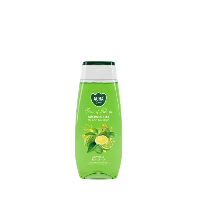 Żel pod prysznic 350 ml Cytryna i Bergamotka ASG-006-013 Aura Care