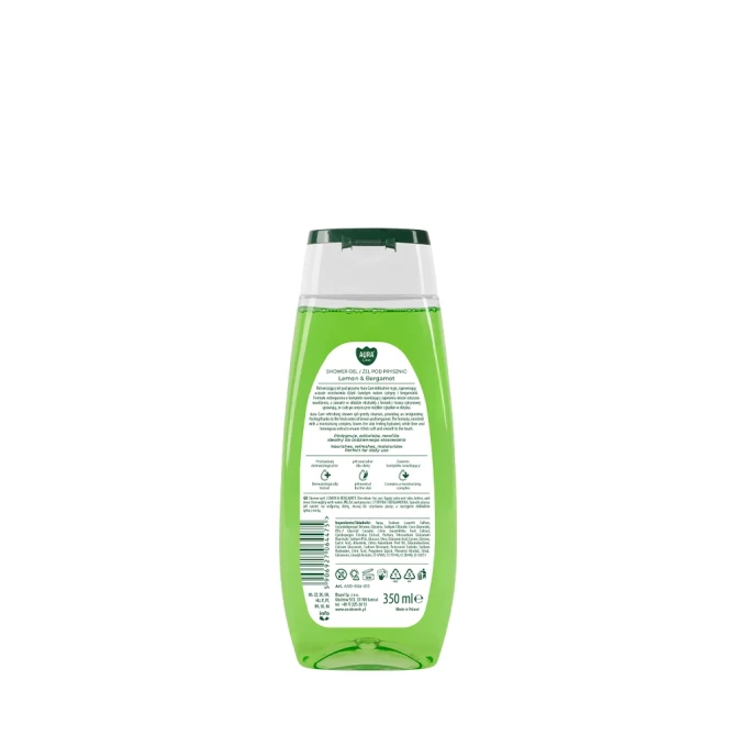 Żel pod prysznic 350 ml Cytryna i Bergamotka ASG-006-013 Aura Care