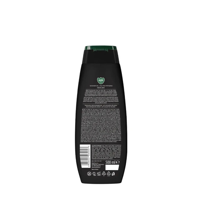 Kremowy żel pod prysznic 500 ml MEN 3w1 ASG-010-020 Aura Care