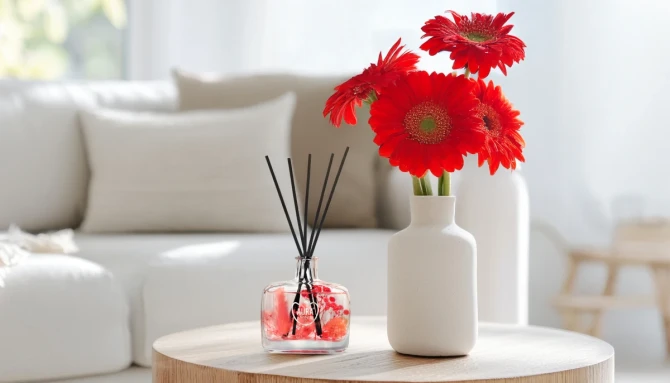 Dyfuzor zapachowy z suszonymi kwiatami Zmysłowy bukiet ARD-001-501 Aura Home Care