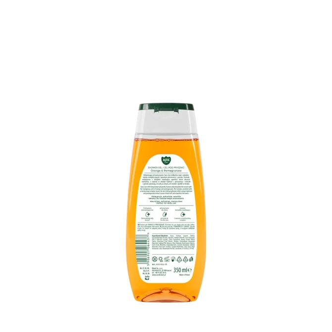 Żel pod prysznic 350 ml Pomarańcza i Granat ASG-006-011 Aura Care