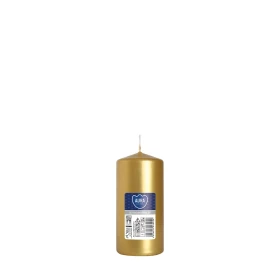 Świeca walec złoty metalik SW50/100-213