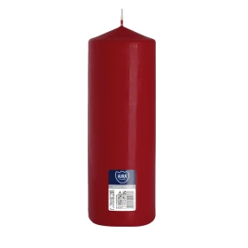 Świeca walec burgund SW80/250-036