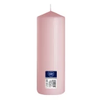 Świeca walec jasny róż sw80/250-038