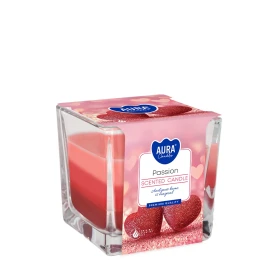 Trójkolorowa świeca zapachowa Passion Aura snk80-380