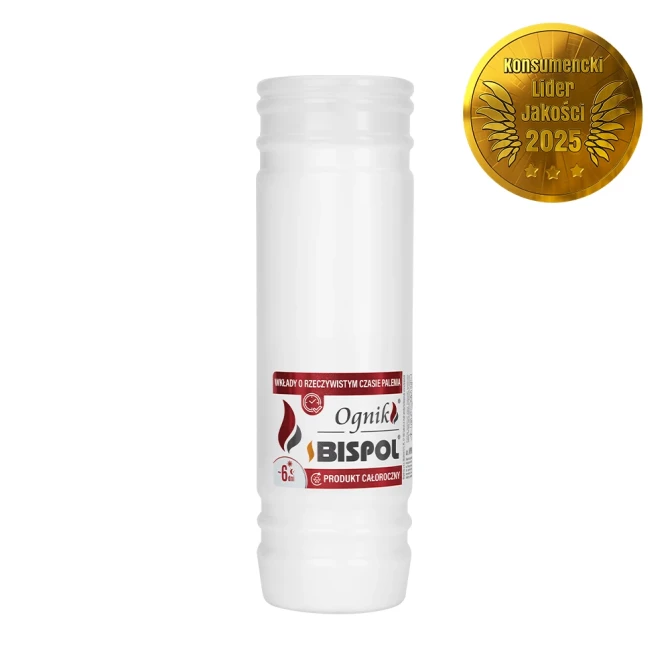 Wkład zalewany do zniczy Ognik WP6N