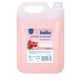 Mydło do rąk uzupełniające 5 L Antybakteryjne Malina BHW-005-014 Balia