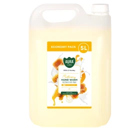 Mydło do rąk uzupełniające 5 L Mleko i Miód AHW-005-006 Aura Care