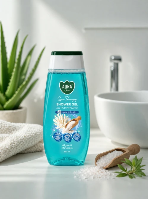 Żel pod prysznic 350 ml Algi i Minerały ASG-006-027 Aura Care