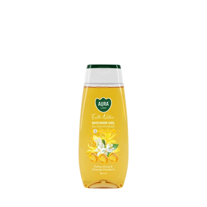 Żel pod prysznic 350 ml Ylang Ylang i Kwiat pomarańczy ASG-006-010 Aura Care