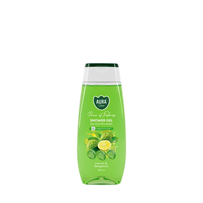 Żel pod prysznic 350 ml Cytryna i Bergamotka ASG-006-013 Aura Care