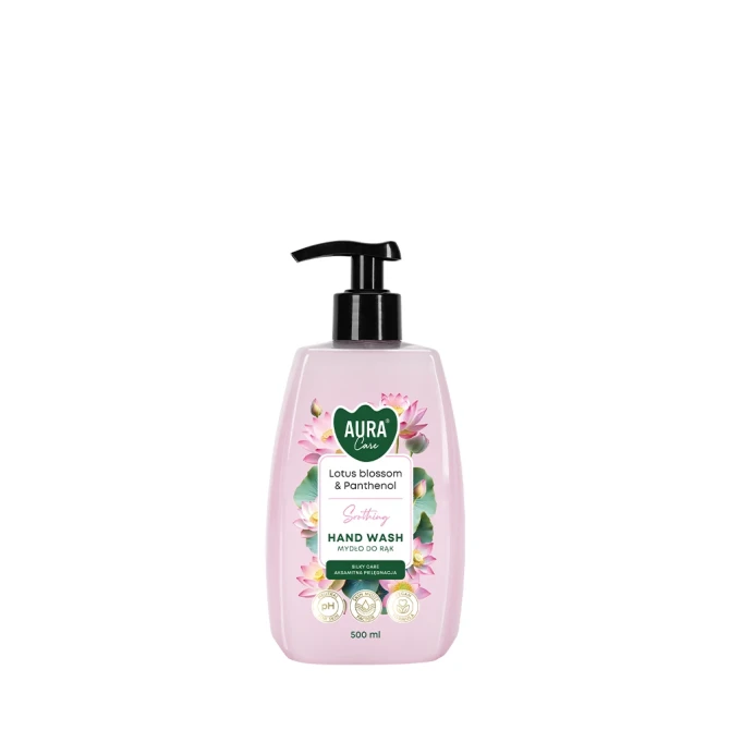 Mydło do rąk 500 ml Kwiat lotosu i Pantenol AHW-004-007 Aura Care