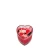 Świeca zapachowa Passion Heart Aura AC-004-530 w szkle w kształcie serca