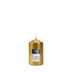 Świeca walec złoty metalik sw60/100-213
